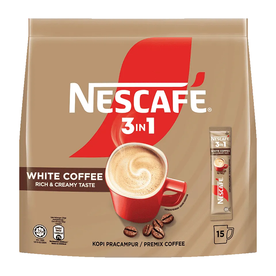 white coffee rich creamy taste