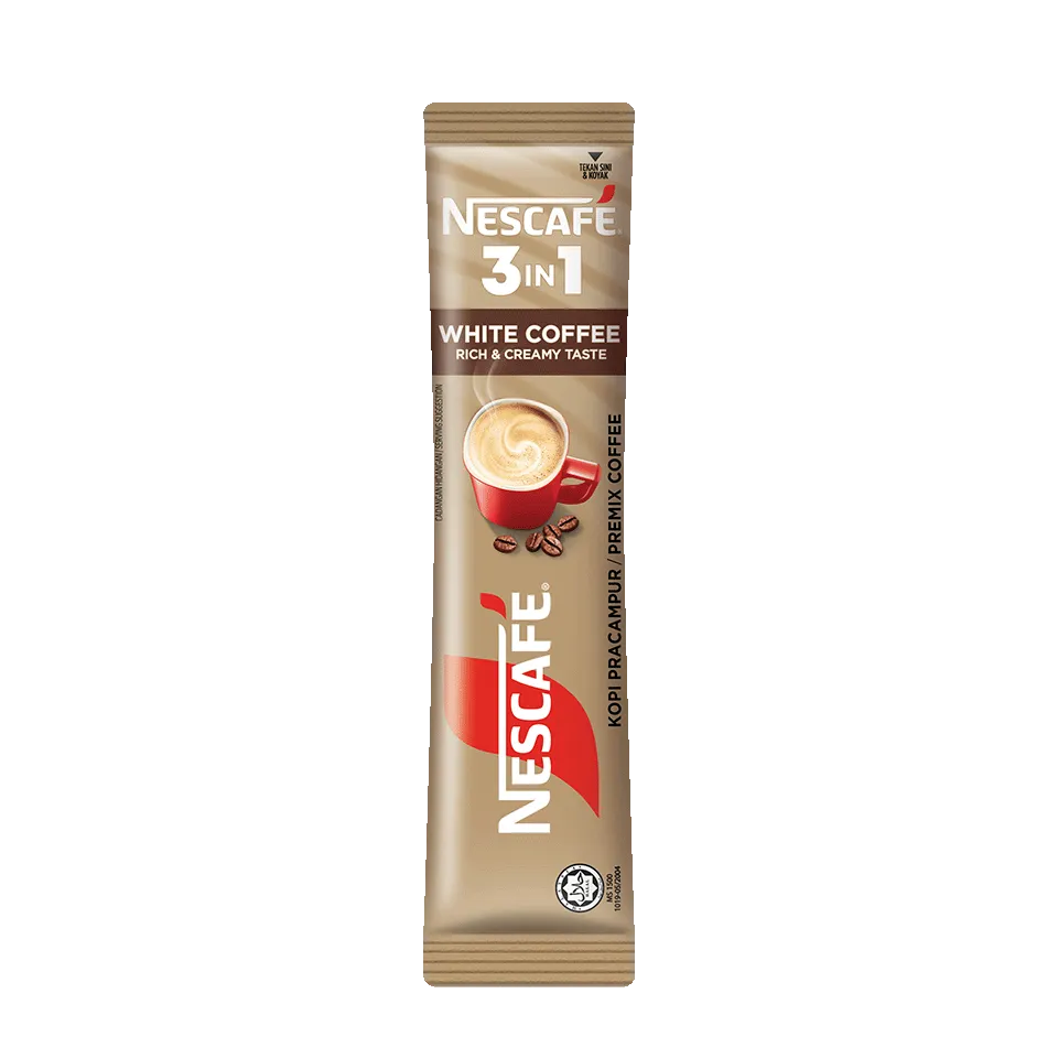 white coffee rich creamy taste