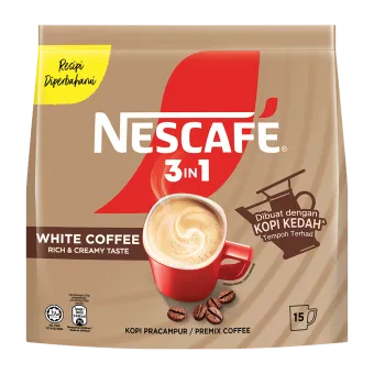NESCAFÉ 3in1 White Coffee Less Sugar