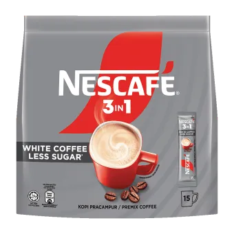 White Coffee Less Sugar