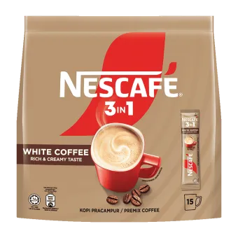 white coffee rich creamy taste