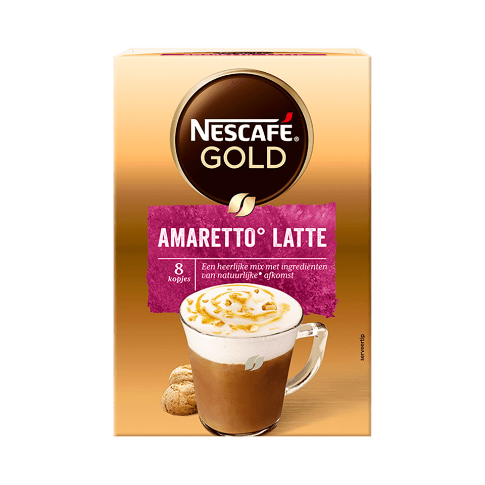 NESCAFÉ GOLD Amaretto Latte front