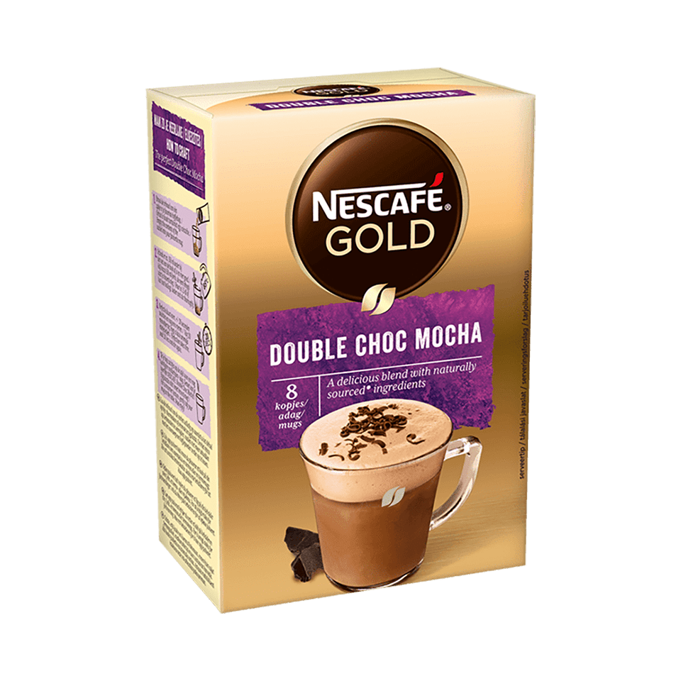 NESCAFÉ GOLD Double Choc Mocha side