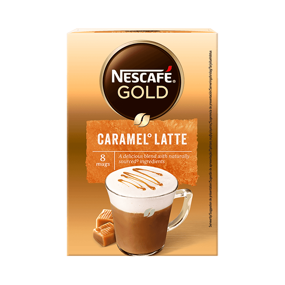 NESCAFÉ GOLD Caramel Latte front