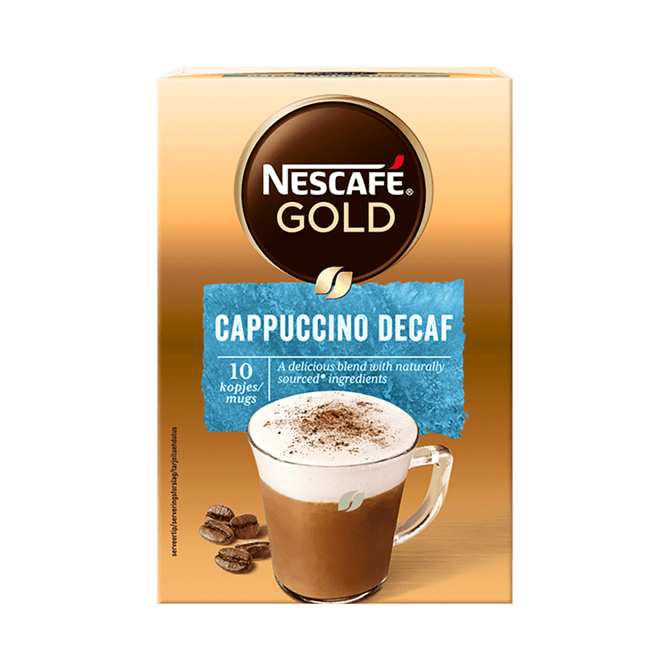 NESCAFÉ GOLD Cappuccino Decaf front