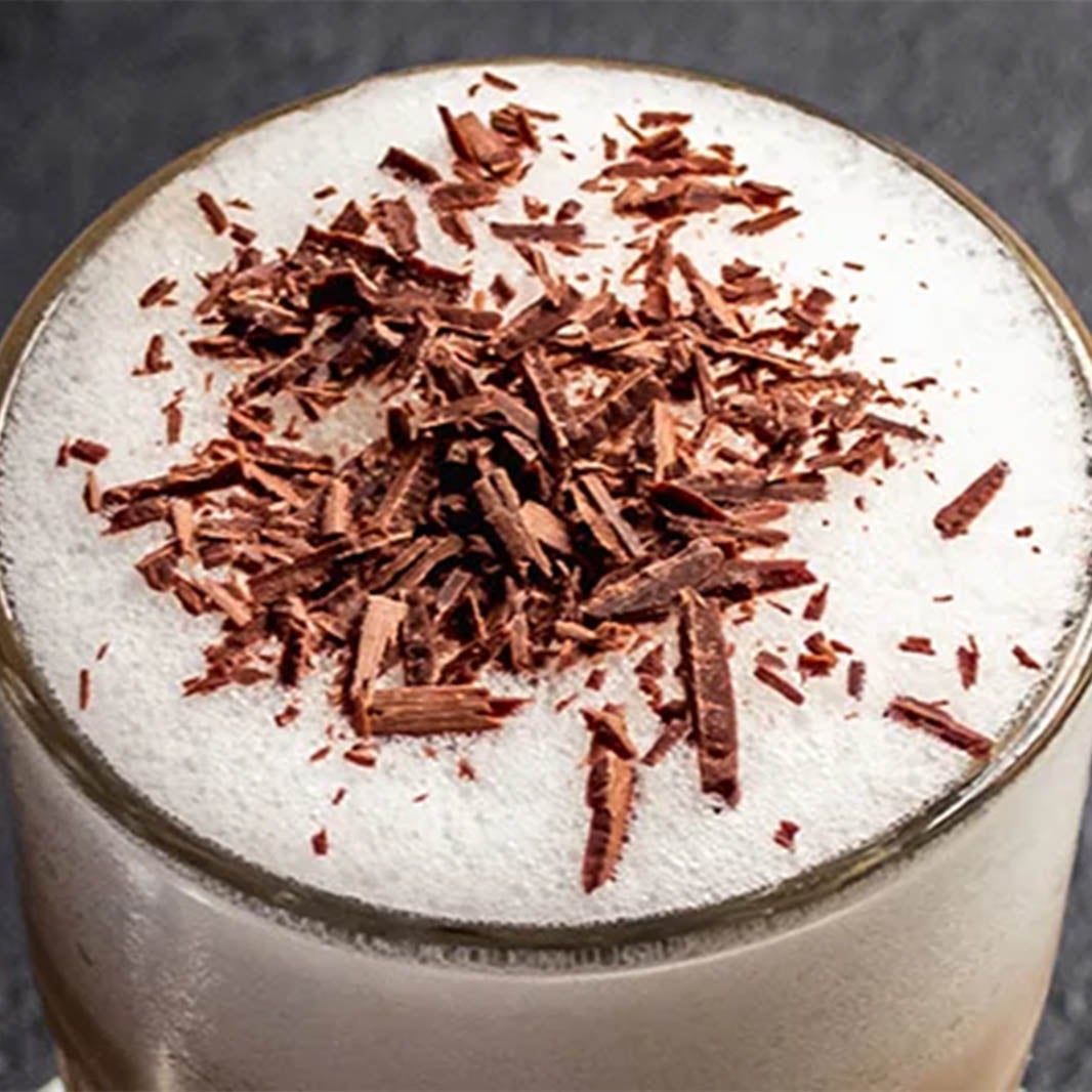 Dubbele Chocolade Latte Macchiato