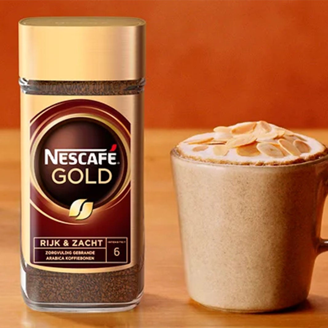 Geroosterde amandel koffie