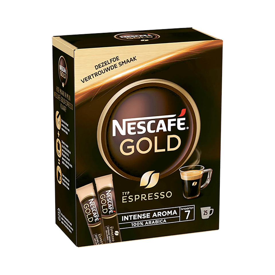 NESCAFÉ GOLD Espresso Sticks side