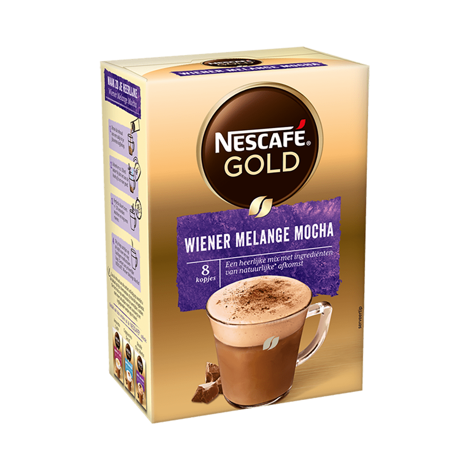 NESCAFÉ GOLD Wiener Melange side