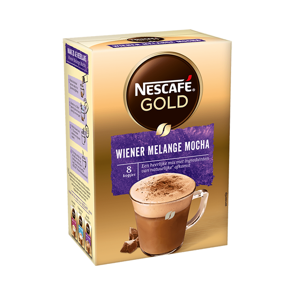 NESCAFÉ GOLD Wiener Melange Mocha koffie