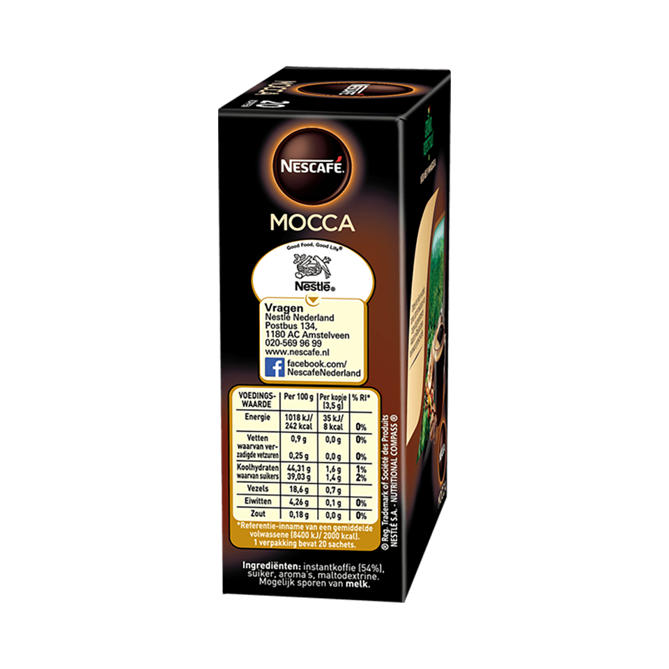 NESCAFÉ Mocca side one