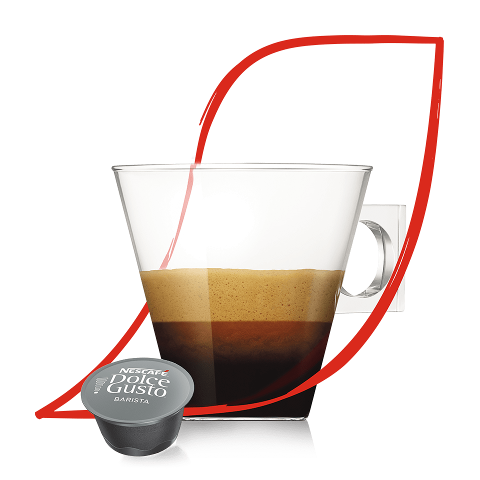 dolce gusto ristretto barista koffie cups