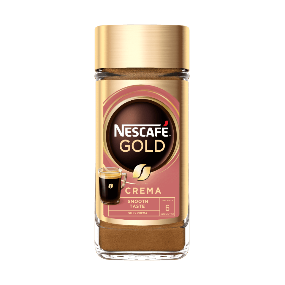 Nescafé Gold crema coffee