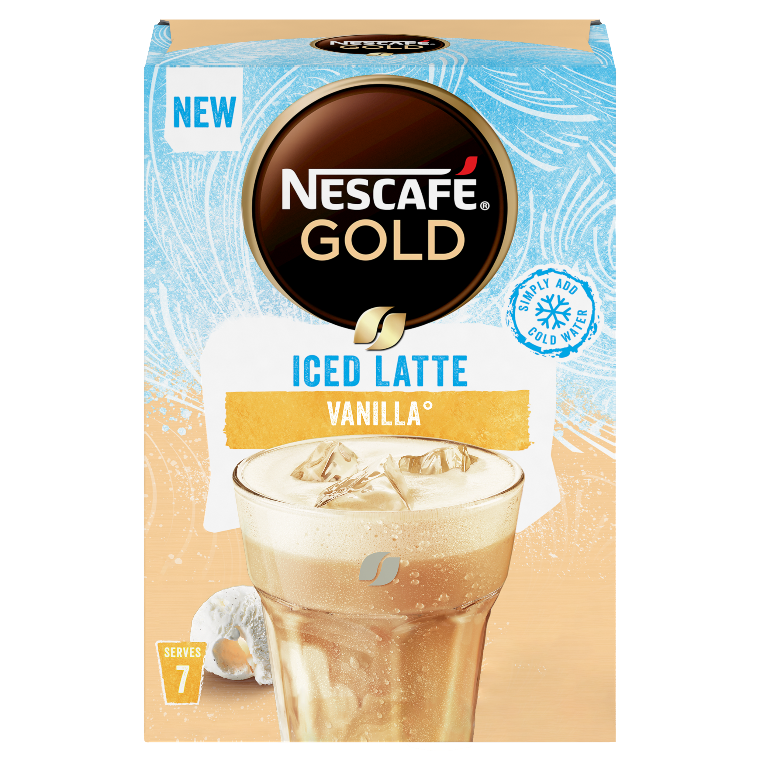 NESCAFE Gold Iced Vanilla Latte