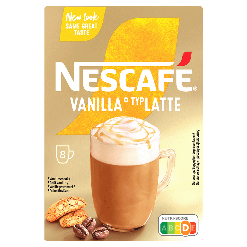NESCAFÉ GOLD Vanilla Latte front