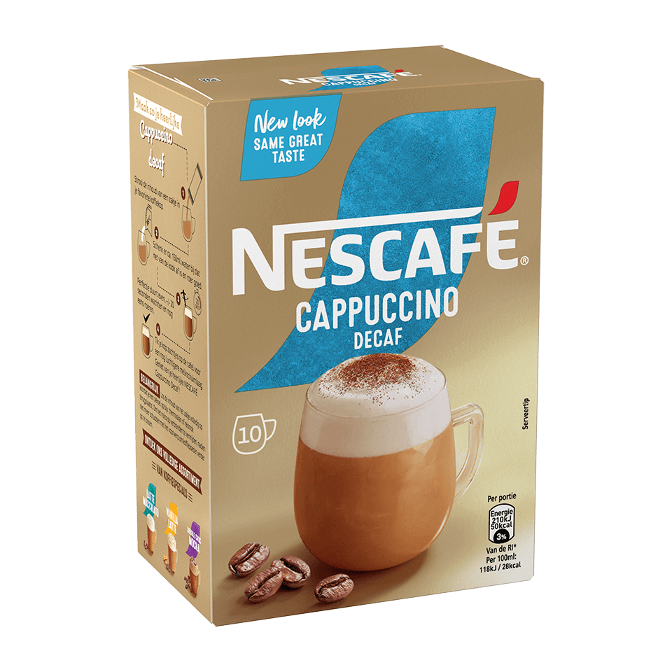 NESCAFÉ GOLD Cappuccino Decaf angle