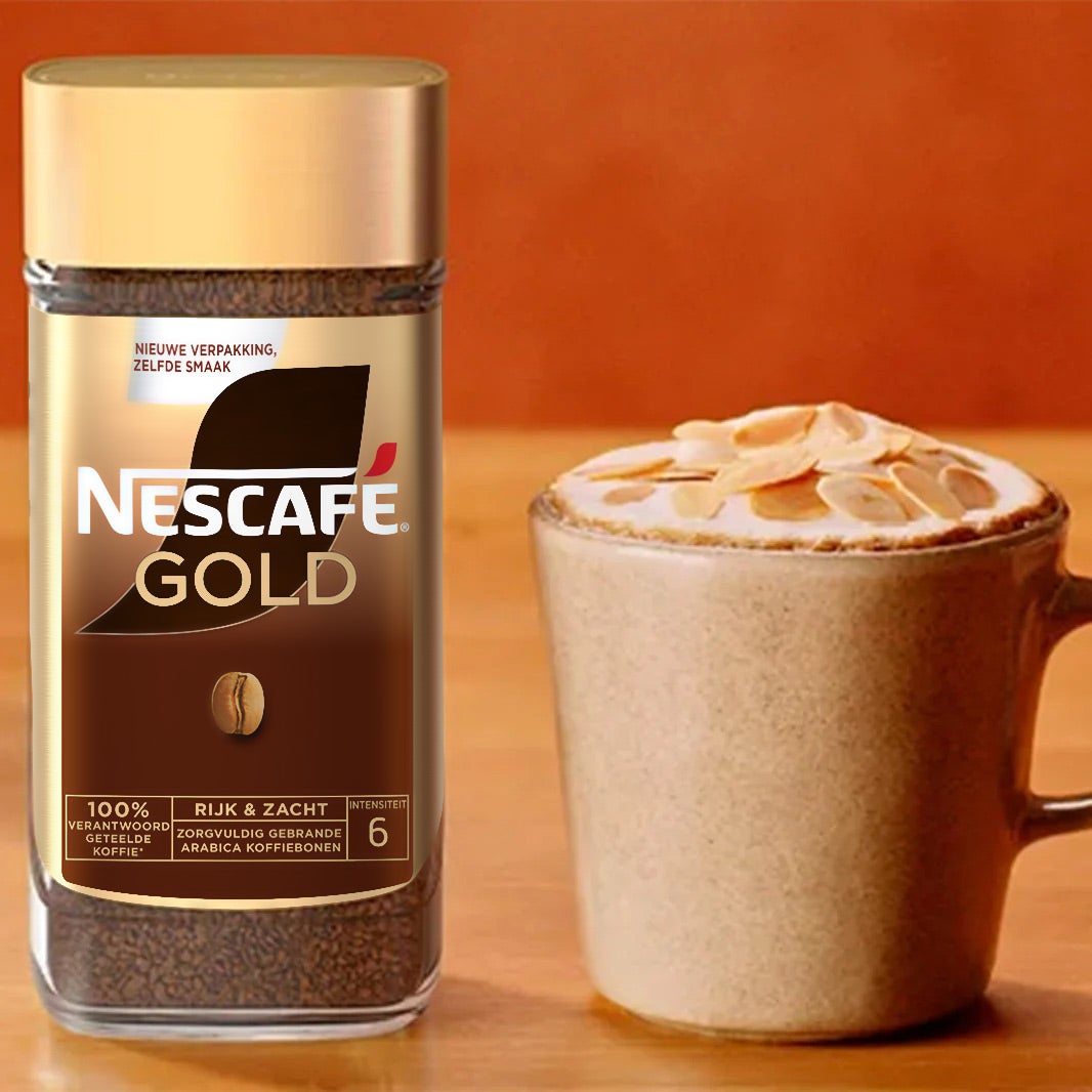 Geroosterde amandel koffie