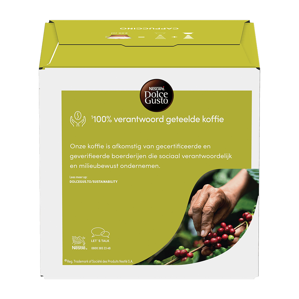 Dolce Gusto Cappuccino pods