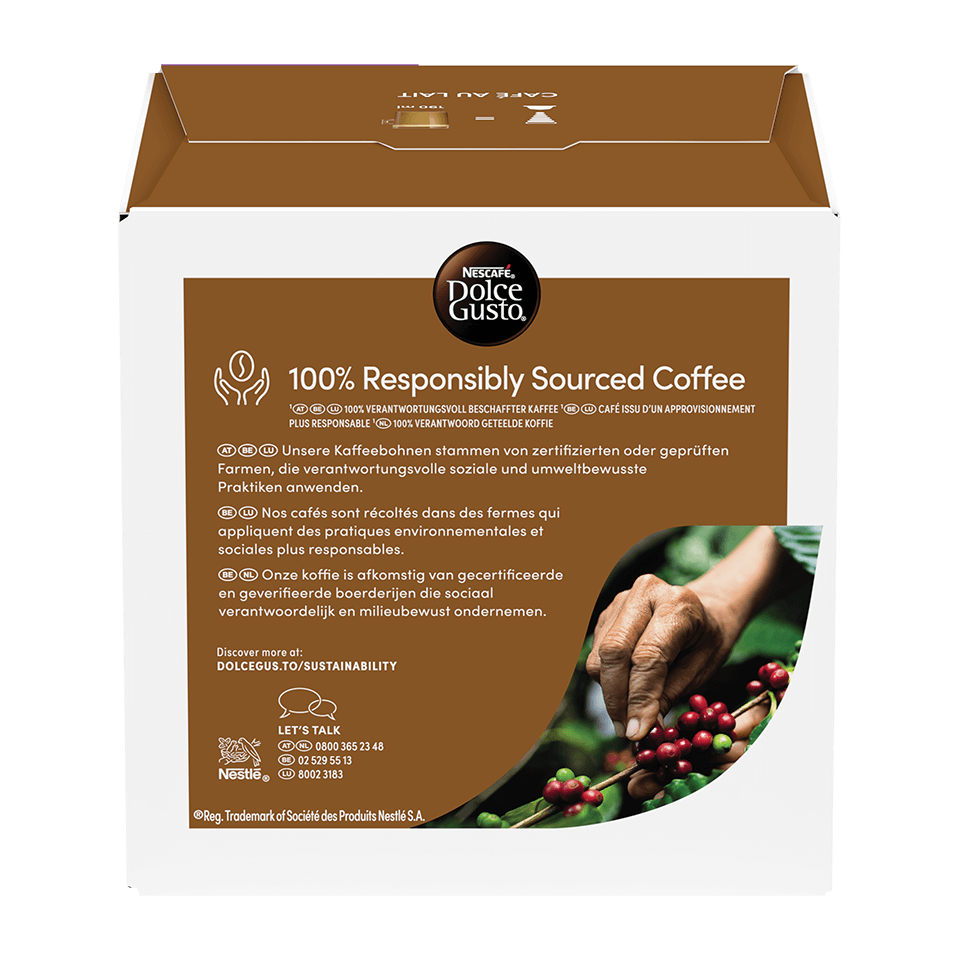 Dolce Gusto Café Au Lait pods