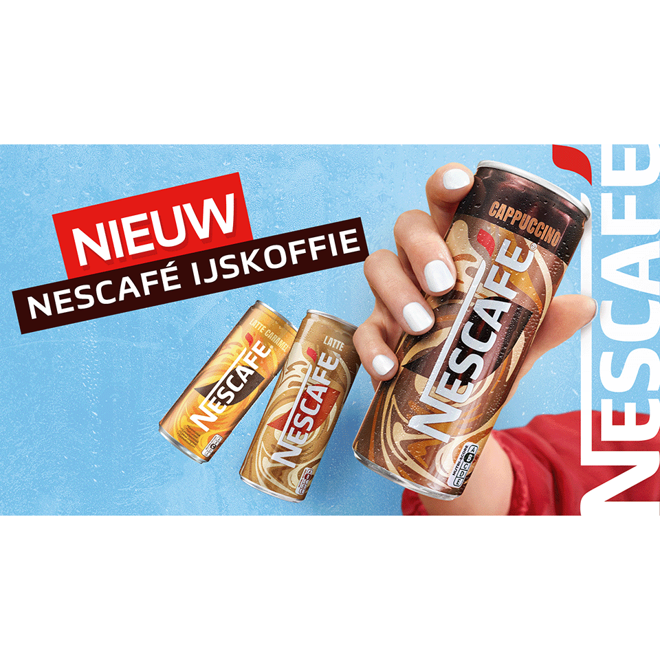 NESCAFÉ® Cappuccino en Latte Caramel koffies