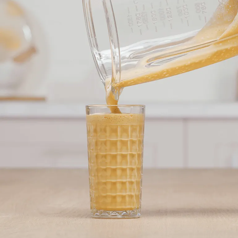 Frappe Caramel Stap 5