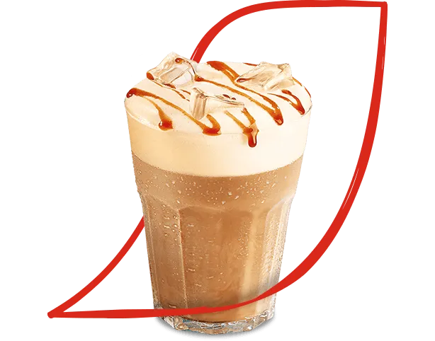Iced Salted Caramel Latte