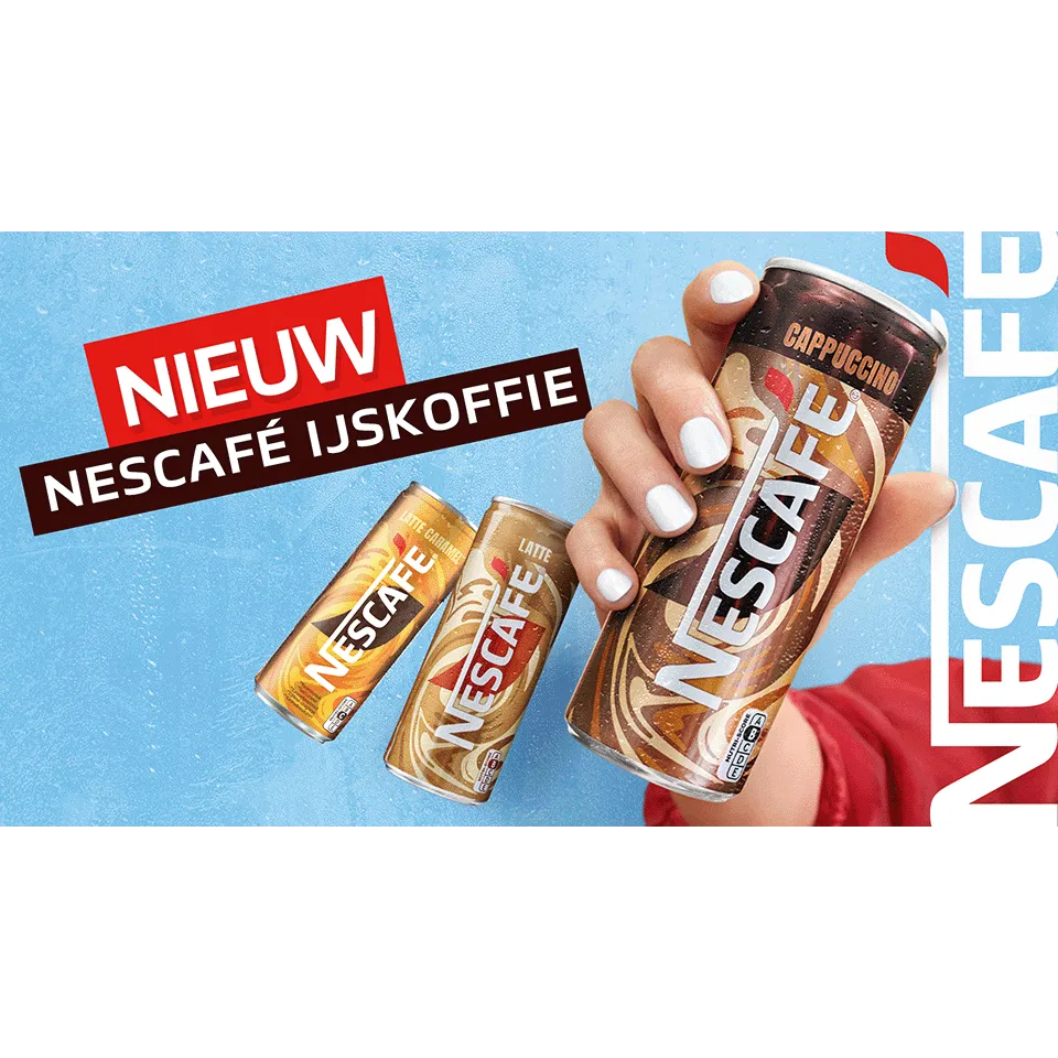 NESCAFÉ® Cappuccino en Latte Caramel koffies