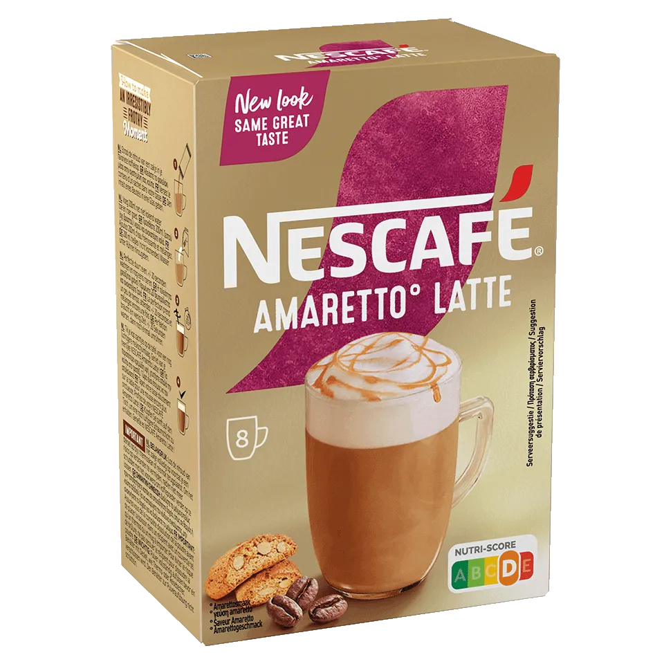 NESCAFÉ GOLD Amaretto Latte side