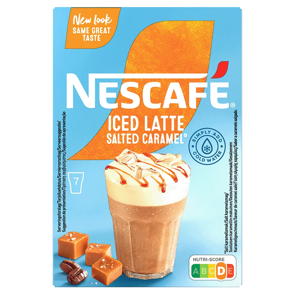 NESCAFÉ GOLD Ice Salted Caramel Latte front