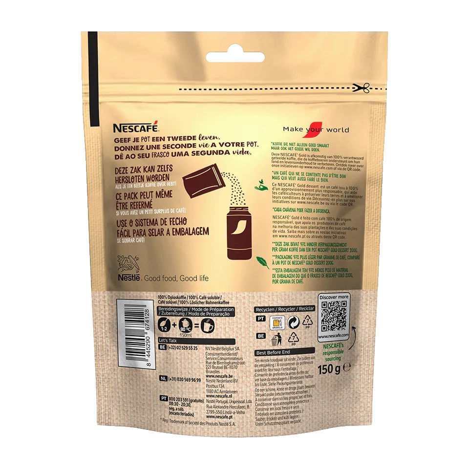 Gold Navulverpakking