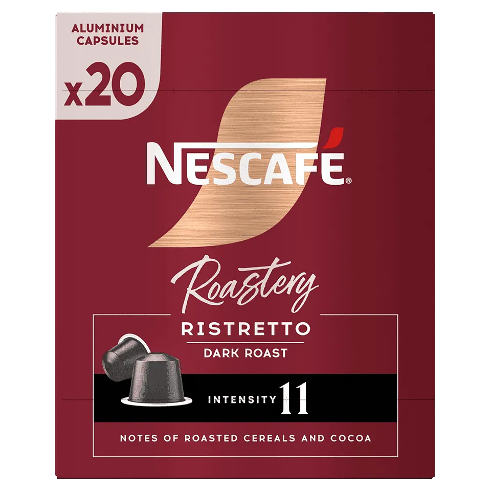 NESCAFÉ® Ristretto Dark Roast coffee capsule