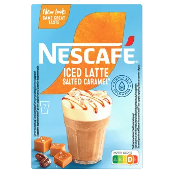 NESCAFÉ GOLD Ice Salted Caramel Latte front