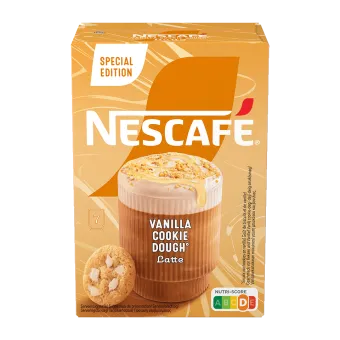 nescafe desset edition vanilla cookie dough latte