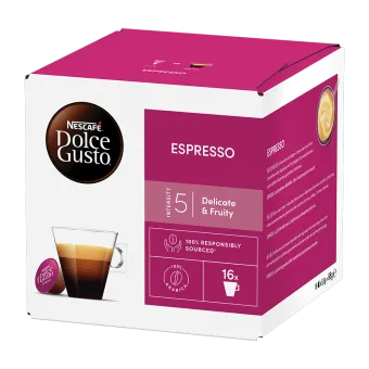 Dolce Gusto Espresso Pods