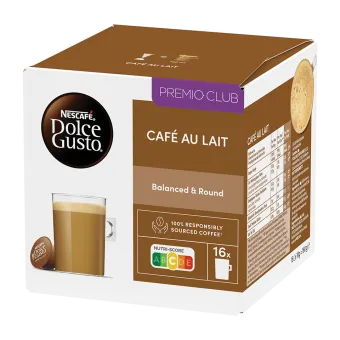 Dolce Gusto Café Au Lait pods