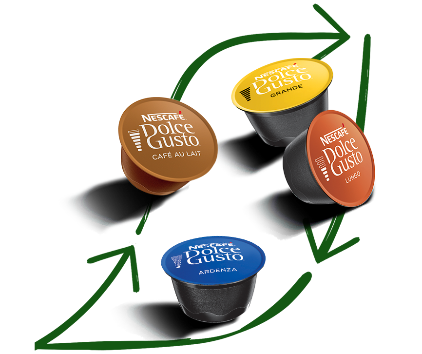 dolce gusto-resirkulering