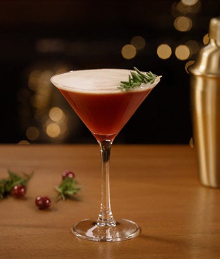 Winter Berry Cosmo steg 3