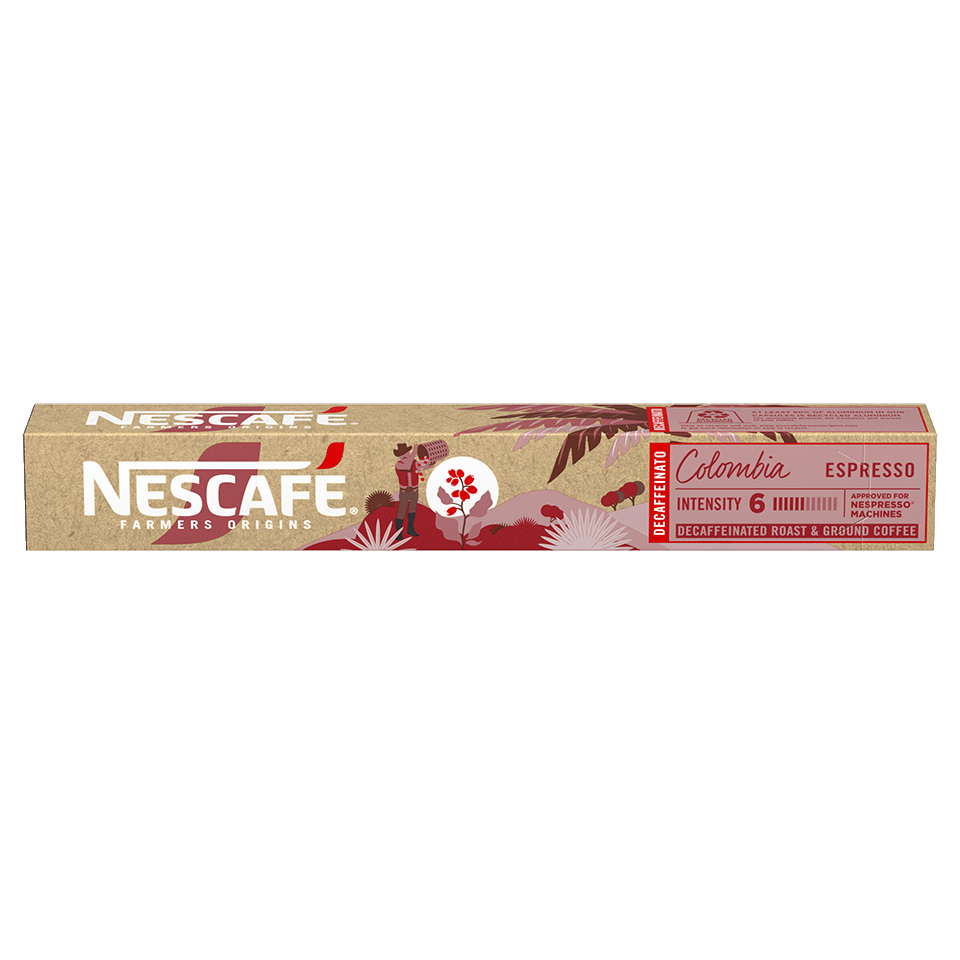 nescafé farmers origins colombia decaffeinato