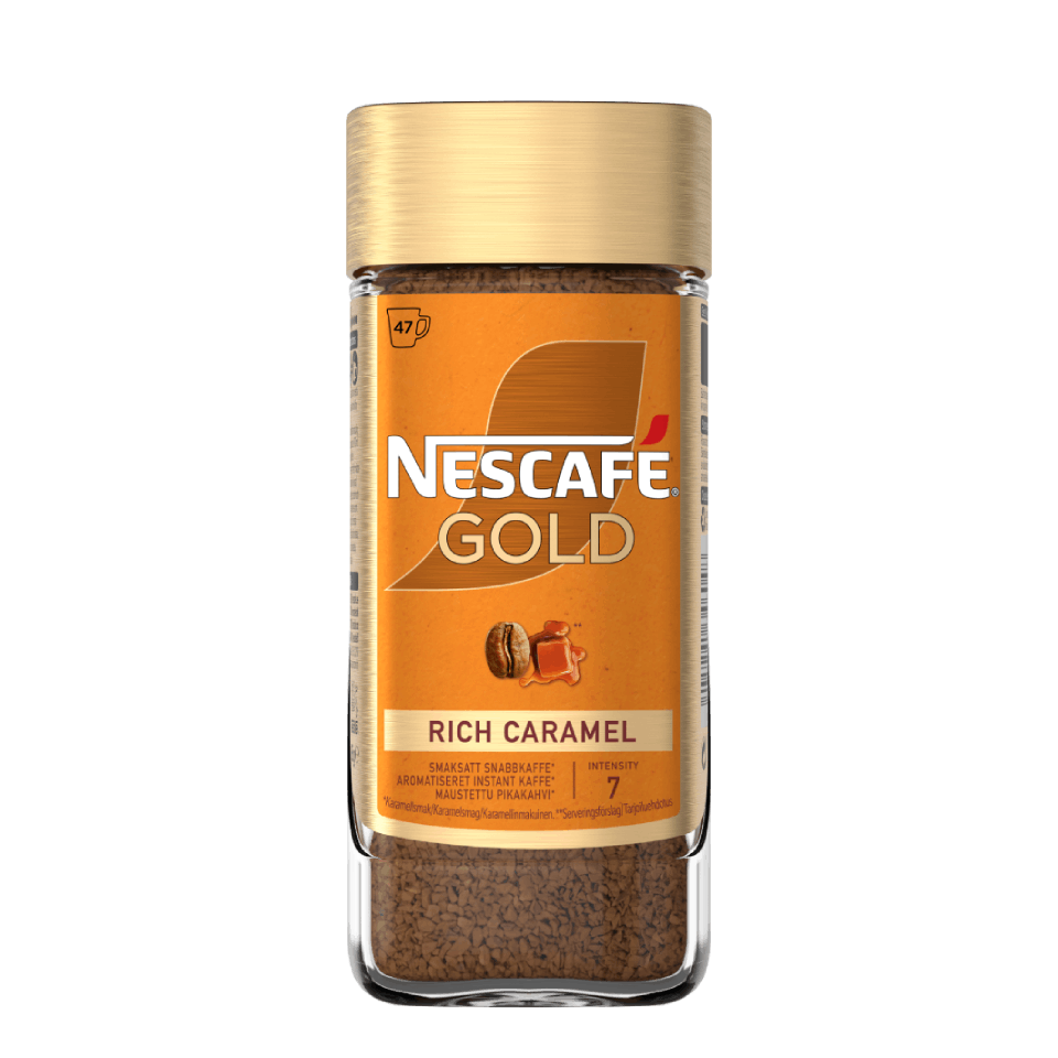 Nescafé Gold Rich Caramel glassbeholder