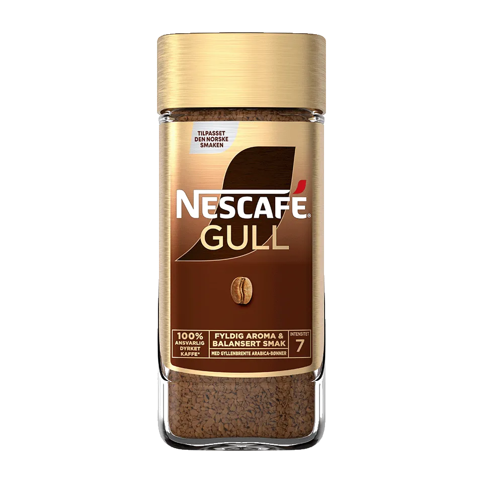 nescafé gull pulverkaffe