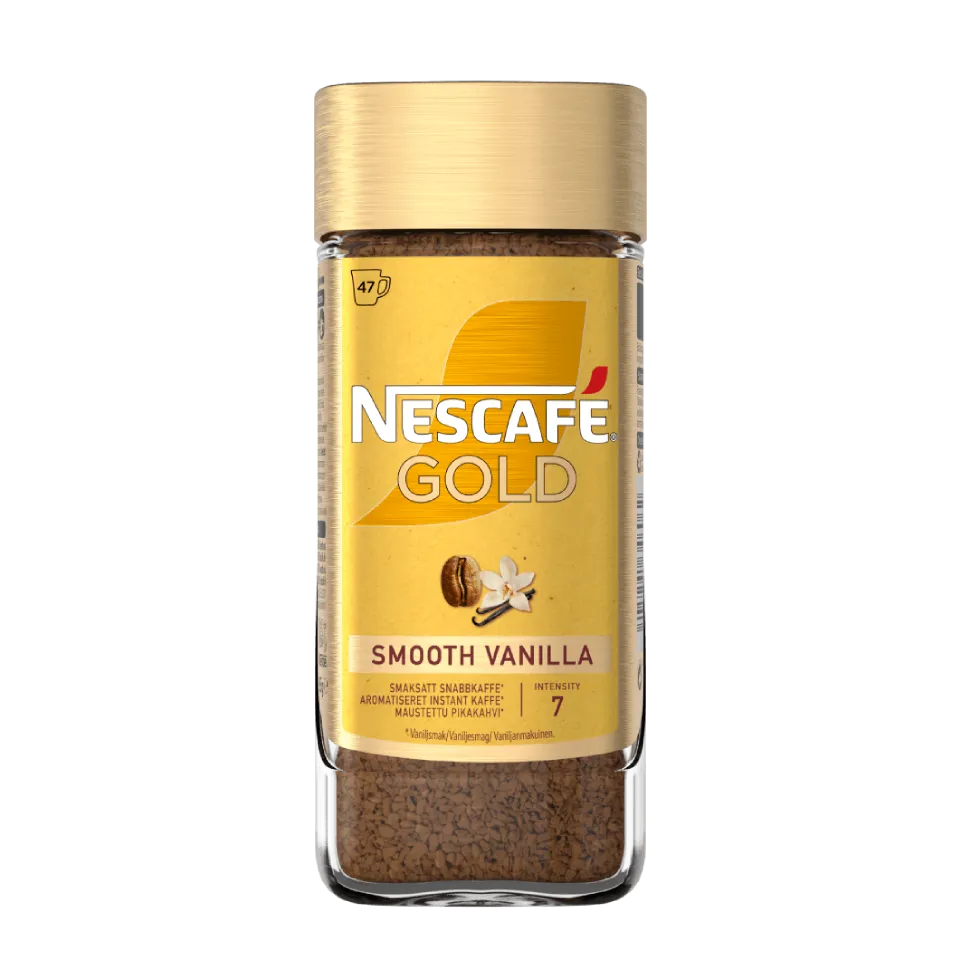 Nescafé Gold Smooth Vanilla glassbeholder