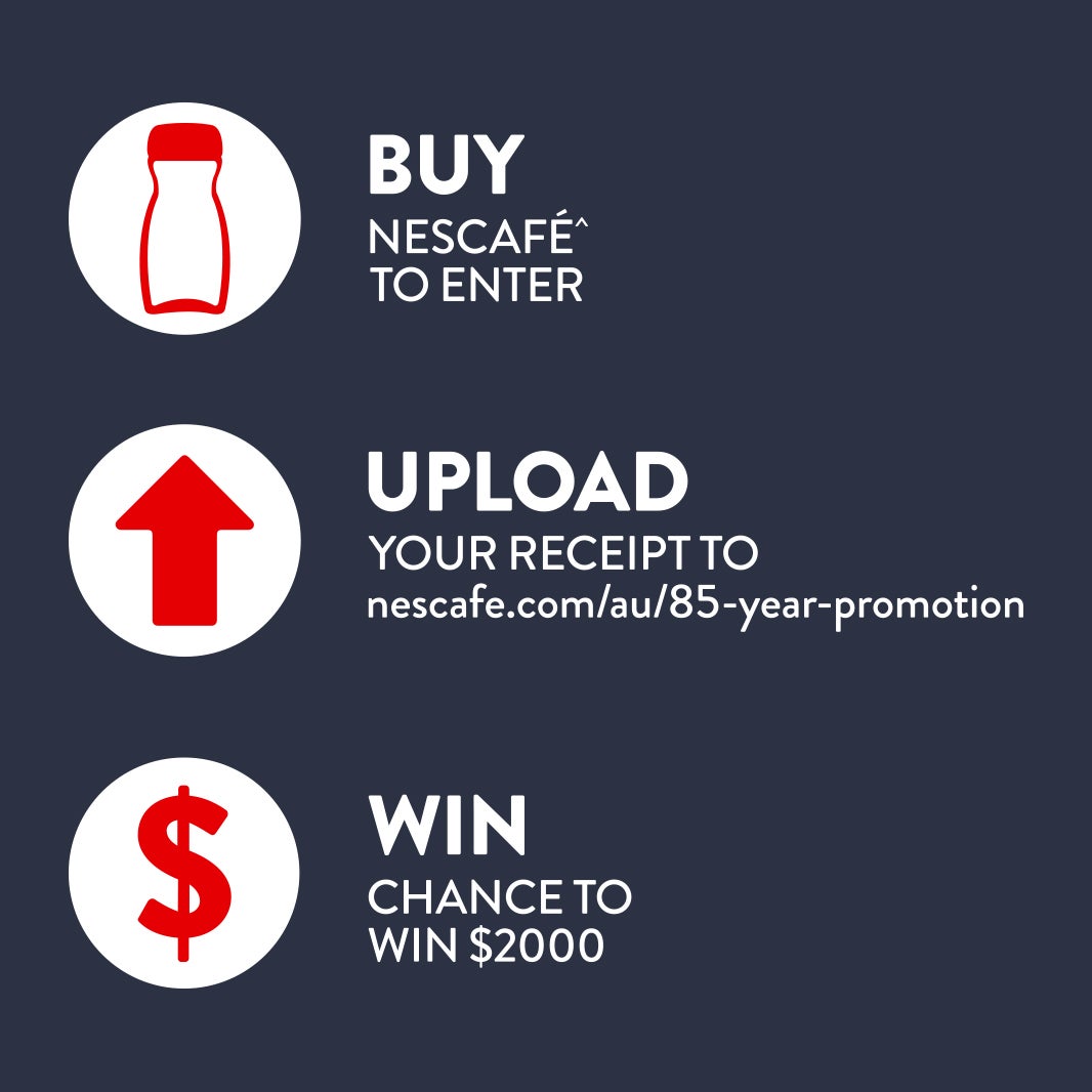 buy nescafé coffee and win
