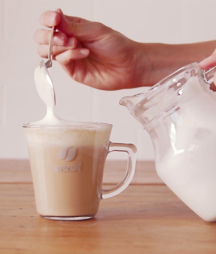 NESCAFÉ Pumpkin Spice Latte step 4