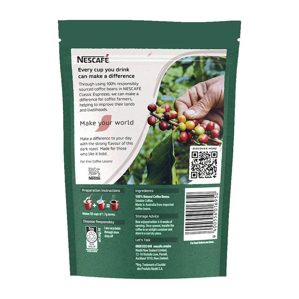 NESCAFÉ® Classic Espresso Instant Coffee