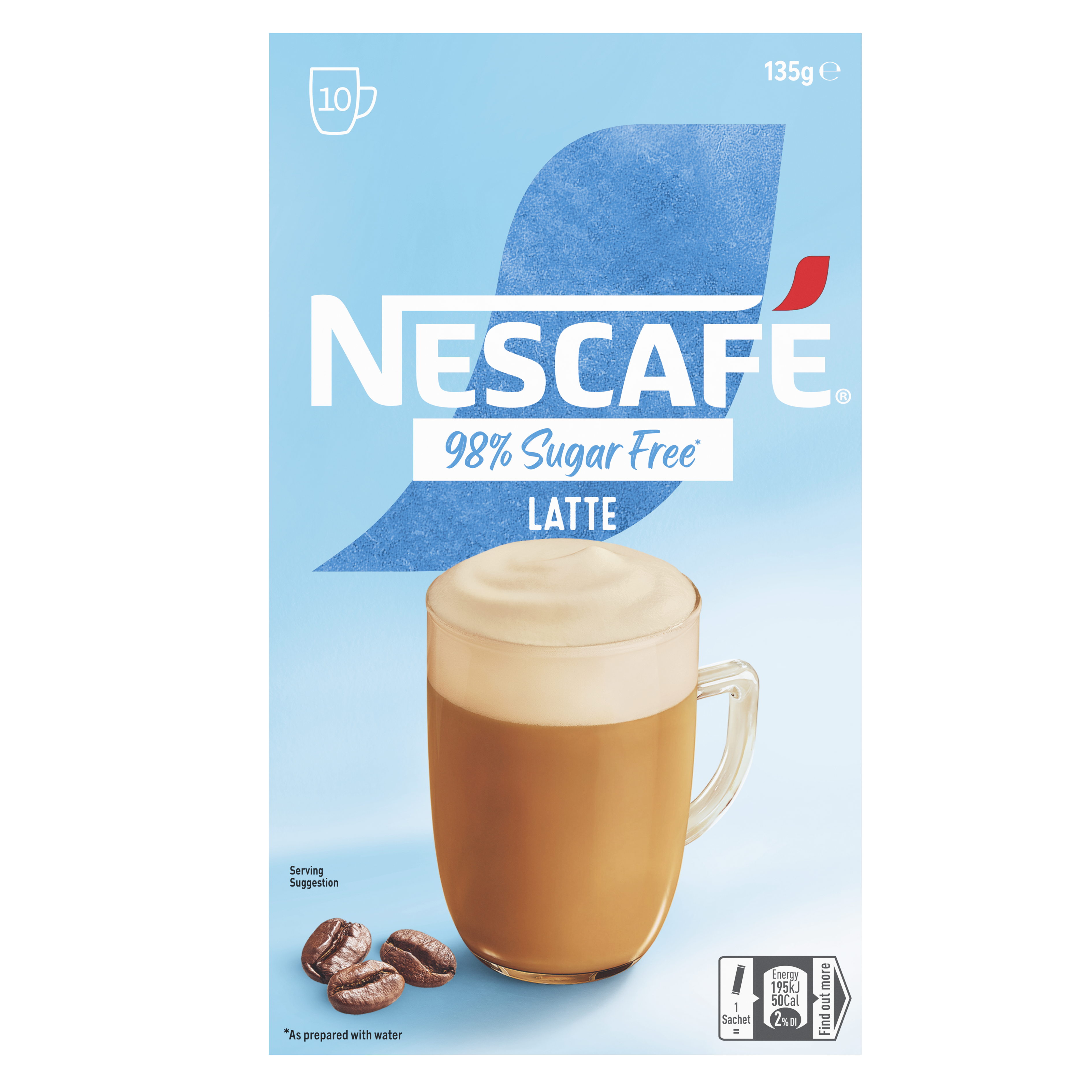 NESCAFÉ® Sugar Free Latte Sachets