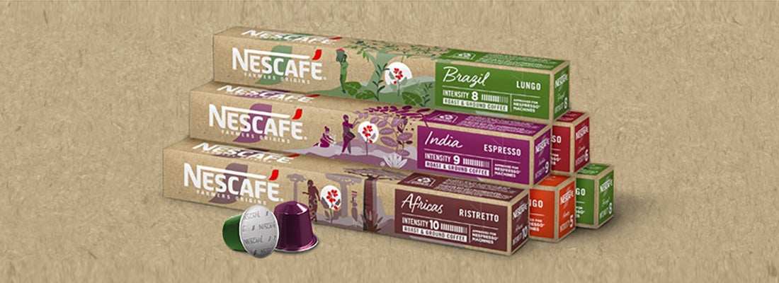 nespresso coffee pods