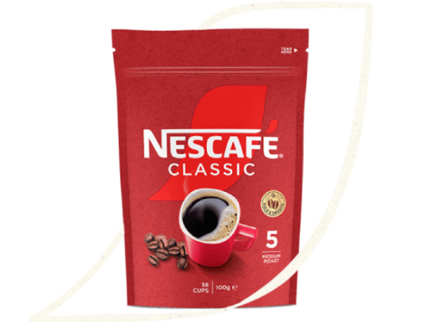 Nescafe Mixes Website Carton in Accent