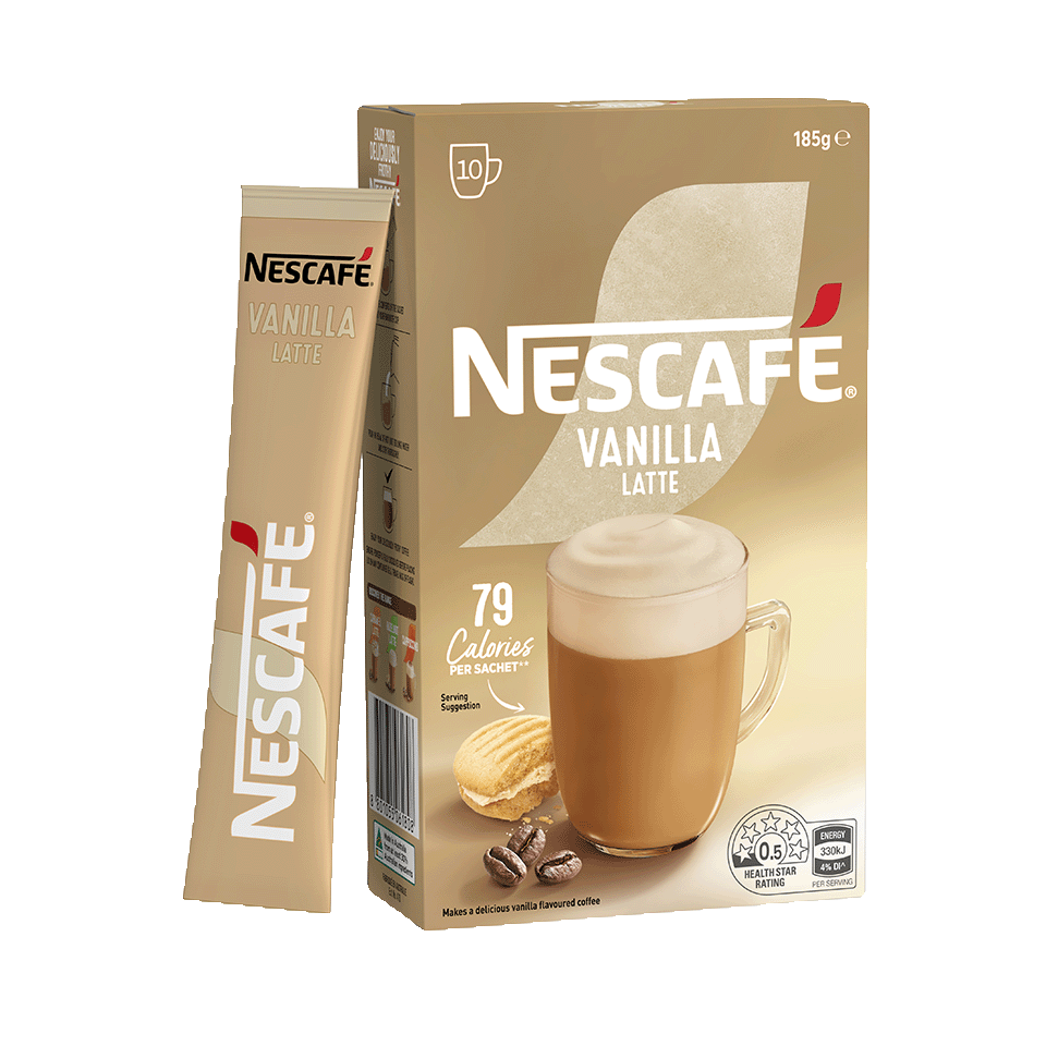 NESCAFÉ® Vanilla Latte sachets
