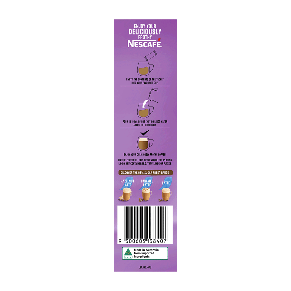 NESCAFÉ® Sugar Free Mocha Sachets