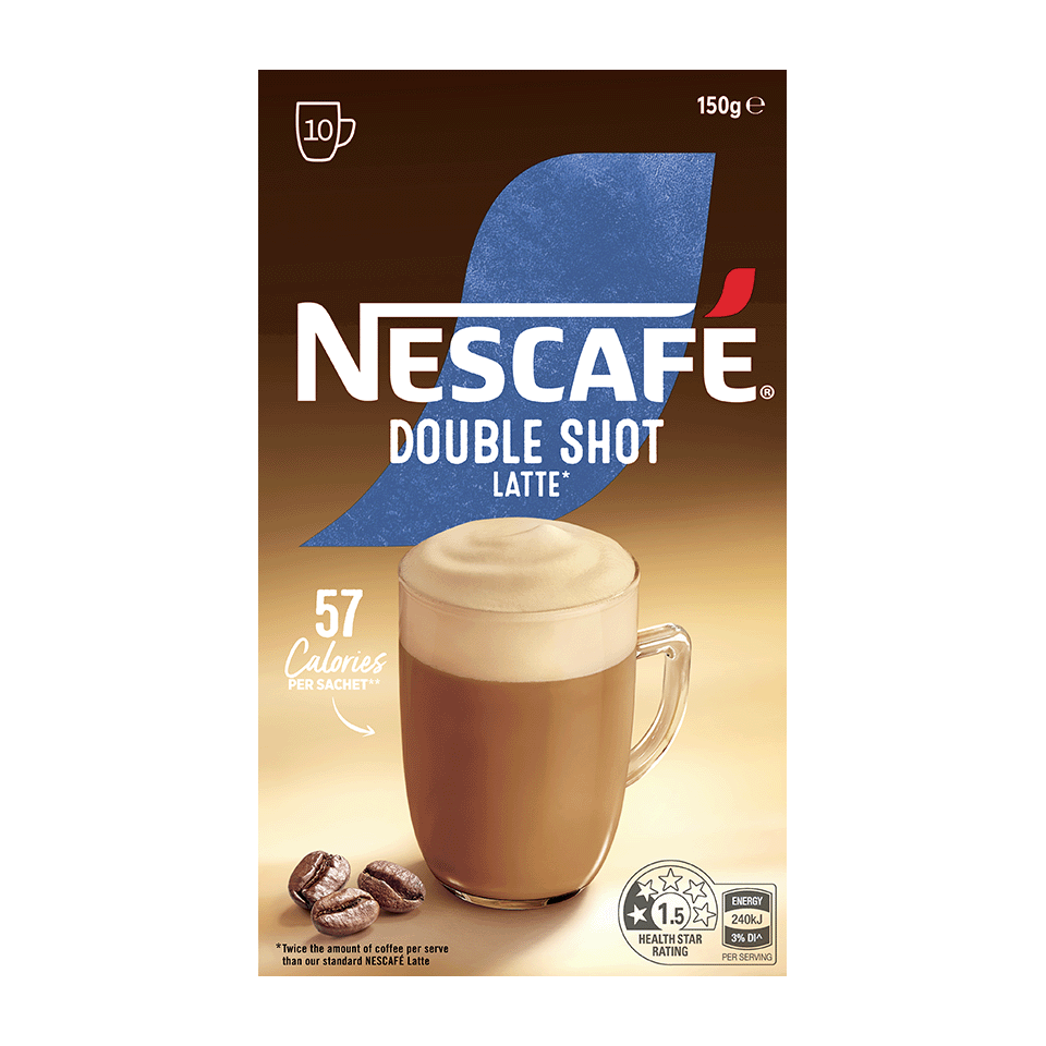 NESCAFÉ® Double Shot Latte sachets